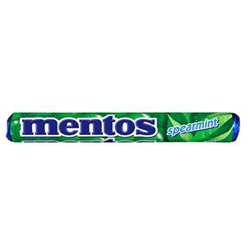 Mentos Lollies Peppermint 37.5g  